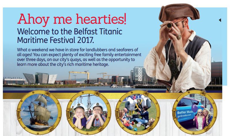 Bryson LaganSports supports Belfast Maritime Festival 2017